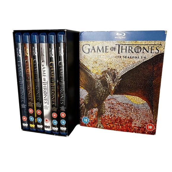 Game of Thrones Seasons 1–6 Blu-ray Complete Discs Missing Some Booklets - Picture 3 of 3